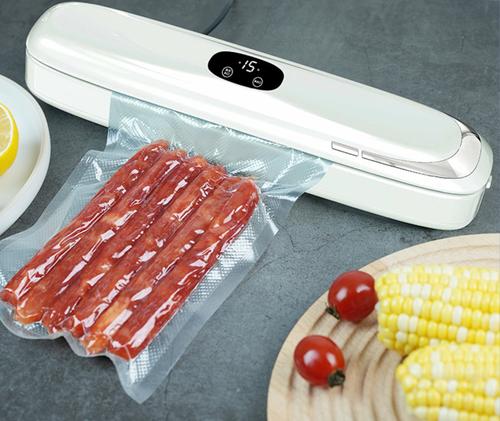 Zgrzewarka pakowarka do foli żywności próżniowa spożywcza 5 sztuk worków na Arena.pl