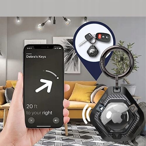 OCHRONNE ETUI CASE BRELOK DO KLUCZY KARABIŃCZYK NA APPLE AIRTAG 2021 / na Arena.pl