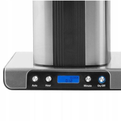 Ekspres Przelewowy do Kawy INVENTUM Timer Szklany Dzbanek 1,25l 1550W na Arena.pl