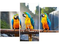 60CM 90 ZEGAR 3 ELEM TRZY ARY ŚCIENNY