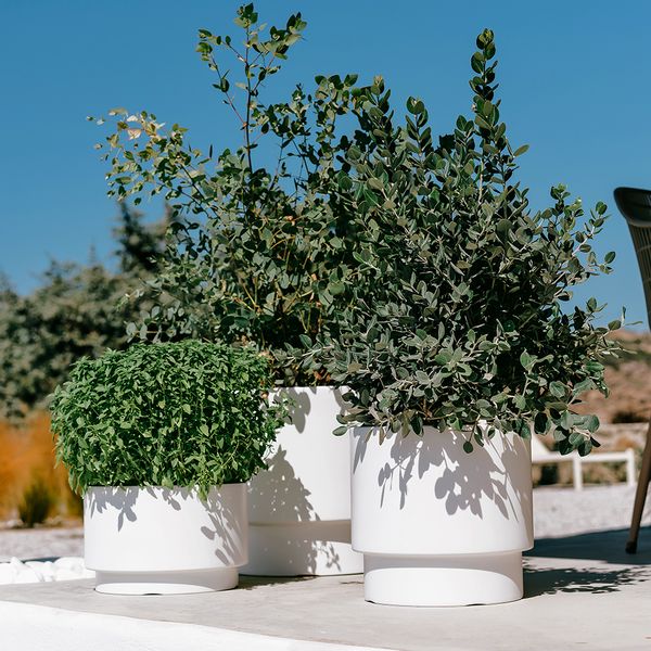 Doniczka okrągła HEOS DBHEN400 Donica + wkład zdjęcie 2