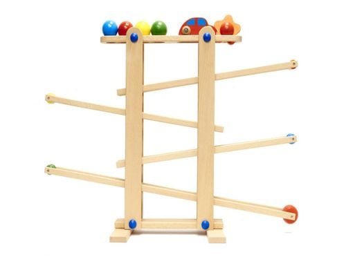 Tor kulkowy dla samochodów drewniany XXL na Arena.pl