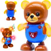 INTERAKTYWNY MIŚ ŚWIECI TAŃCZY MUZYKA LED VIDEO