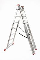 Drabina aluminiowa wielofunkcyjna 3x7 Hillagi 150kg