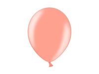 balony 10'', metallic rose gold 25szt