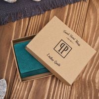 portfel damski skórzany we wzory geometryczne mały