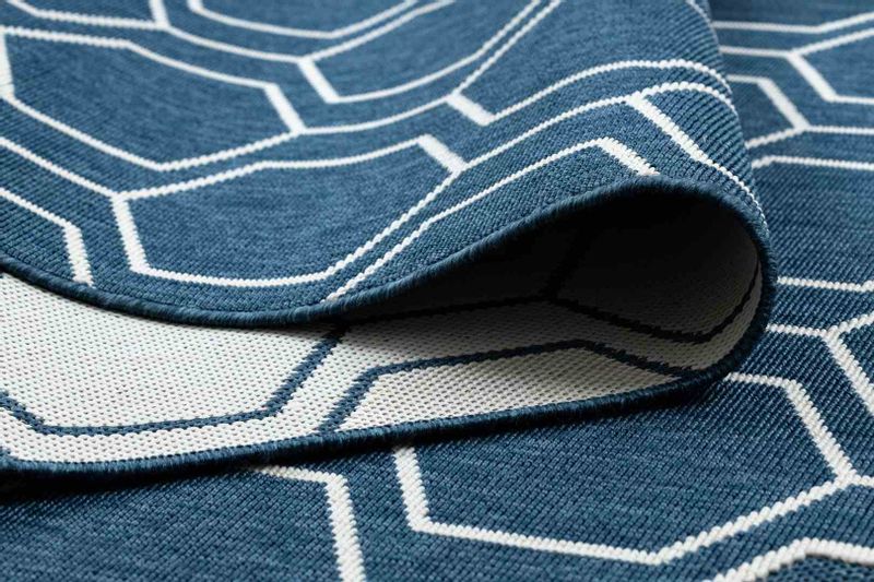 RUG/LU/WINK/HEXAGON/BLUE/80x150 zdjęcie 8