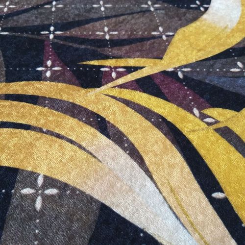Dywan BLACK and GOLD 08 160 x 220 cm czarny na Arena.pl