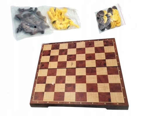 GRA Logiczna SZACHY WARCABY Magnetyczne 2w1 na Arena.pl