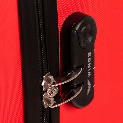 Walizka WINGS Podróżna mała Kabinowa torba Podręczna na Kółkach twarda ABS na Arena.pl