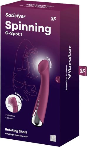 satisfyer spinning g-spot 1 red na Arena.pl