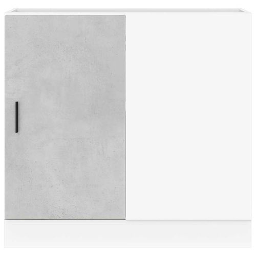 Szafka dolna zlewu Lyon Beton Szary Drewno klejone na Arena.pl