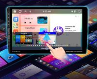 RADIO SAMOCHODOWE 2 DIN ANDROID AUTO CARPLAY RDS WIFI GPS DSP FM 9" 4GB