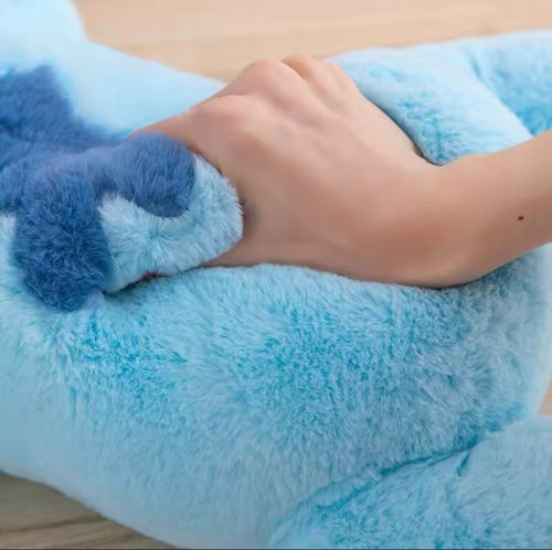 ŚPIĄCY STITCH DUŻA MASKOTKA PODUSZKA KOCYK LILO I STICH PLUSZAK PRZYTULANKA na Arena.pl