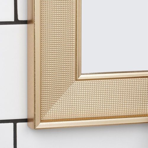 Lustro ścienne złote prostokątne 49,5x59,5 cm na Arena.pl