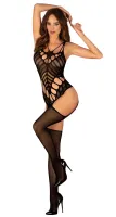 obsessive g139 body z siateczki kombinezon czarny s-l
