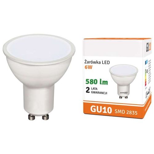 Żarówka LED MDECO SLP1362 GU10 6W 560lm 230V biała zimna na Arena.pl