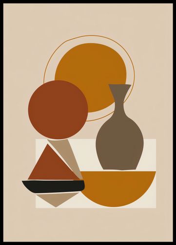 Plakat 50x70cm Geometryczna Utrata na Arena.pl