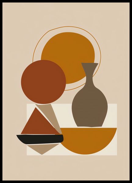 Plakat 50x70cm Geometryczna Utrata zdjęcie 2