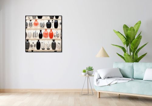 Plakat 80x80cm Gliniana Harmonia na Arena.pl