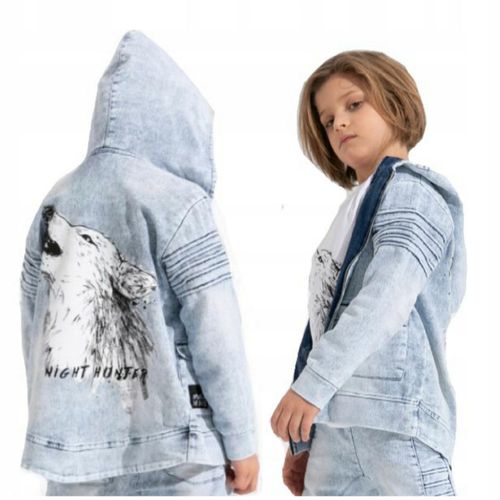 MashMNIE bluza ABSTRACT WOLF 92 98 BLUE na Arena.pl