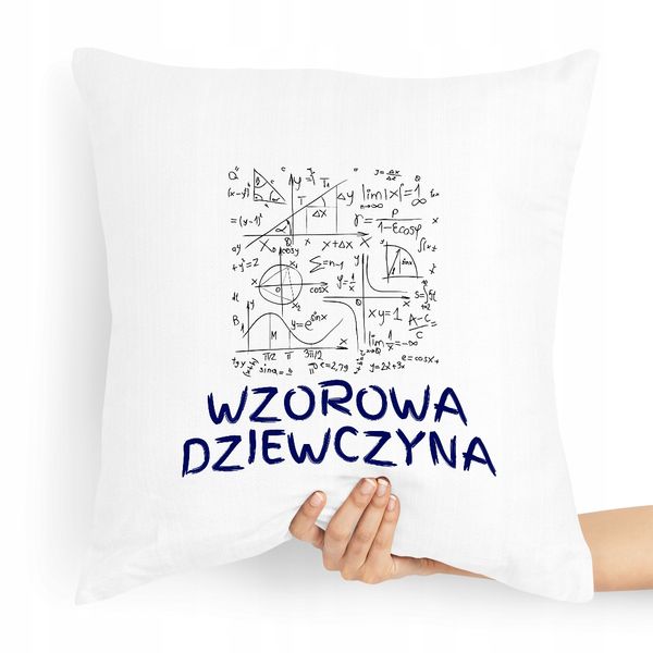 Poduszka Dla Dziewczyny Wzorowa Dziewczyna Z Nadrukiem Ze Zdjęciem zdjęcie 1