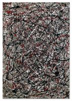 Obraz na płótnie Pollock abstrakcja 50x70 cm