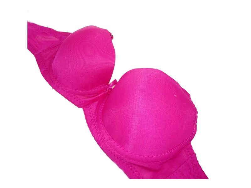 BIUSTONOSZ RÓŻOWY GROCHY MODELUJĄCY 80A zdjęcie 2