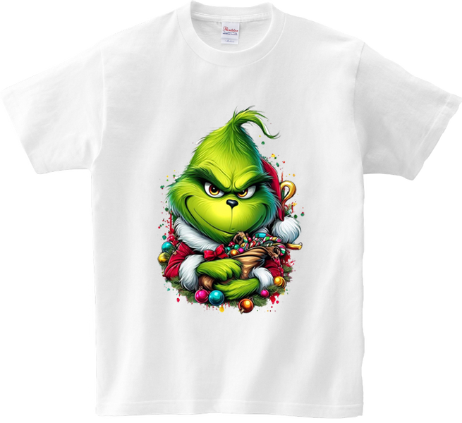 Koszulka T-shirt Grinch zdjęcie 1