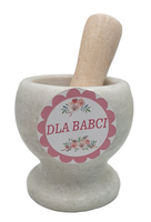 moździerz kamienny dla babci