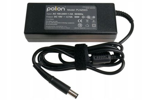 Ładowarka 90W do laptopa HP 19V 4,74A wtyk 7,4x5,0mm pin na Arena.pl