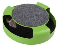 CAT0526 ZABAWKA DLA KOTA KÓŁKO Z MYSZKĄ DRAPAK MYSZKA 25CM