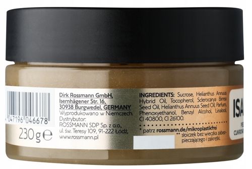 ISANA PEELING DO CIAŁA CUKROWY MARULA 230 G na Arena.pl