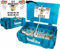 DUŻA SKRZYNKA NA ALKOHOL Z KIELISZKAMI MASZLITRA