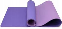 Mata Do Jogi Ćwiczeń FITNESS Good Nite Yoga Mat Fioletowa Antypoślizgowa