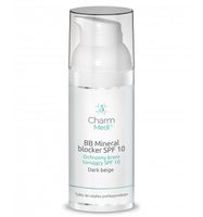 Charmine Rose CHARM MEDI - BB Mineral Blocker - ochronny krem tonujący SPF10 - Dark Beige, 50 ml