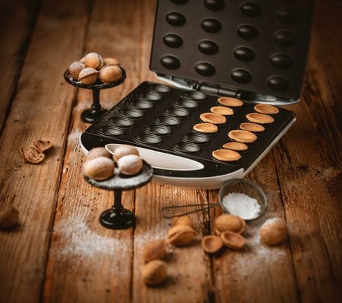 Opiekacz Do Orzeszków Ciastka AGD Drobne Do Kuchni Forma 24 Sztuk na Arena.pl