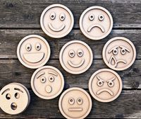 Sensokartony Emocje wysypywanki sensoryczne