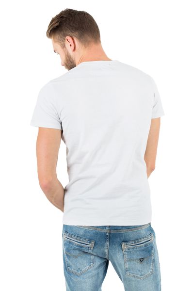 T-shirt męski SlimFit Pepe Jeans Mogan biały - L na Arena.pl