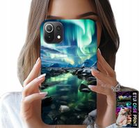 ETUI DO XIAOMI MI 11 LITE - ALASKA ZORZA POLARNA STAWIK CASE + SZKŁO