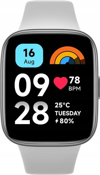 Smartwatch XIAOMI Redmi Watch 3 Active Szary zdjęcie 1