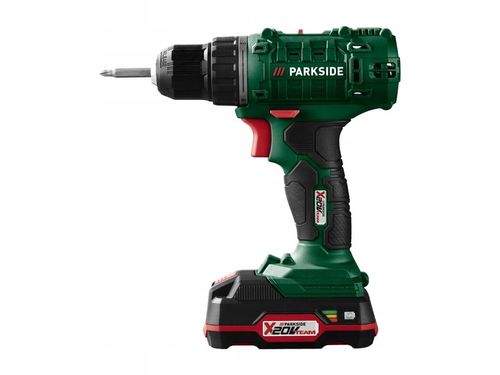 PARKSIDE Akumulatorowa Wiertarkowkrętarka PBSSA 20-Li A1, 20 V z AKU + na Arena.pl