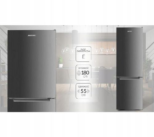 Lodówka MPM 285-KB-31/E 262 Litry 40 dB 180 cm Inox Szary na Arena.pl