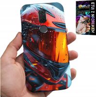 ETUI DO HUAWEI MATE 10 LITE - MOTOR, FAN MOTOCYKL KASK MOTOCYKLISTA