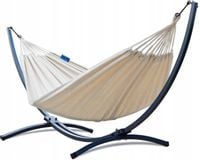 POTENZA Stelaż GRANDE + Hamak ROMA XL Ecru Kokon