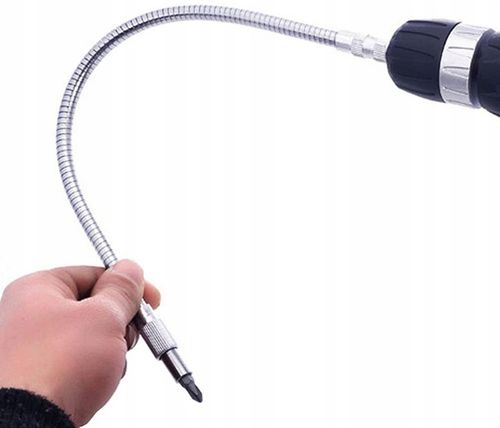 Przedłużka elastyczna magnetyczna 30 cm do wiertarki wkrętarki Falon-Tech na Arena.pl