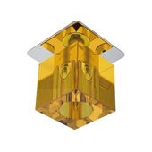 SK-18 ch/or G4 chrom opr. strop. stała kryształ 20W G4 pomarańczowa