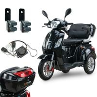 Skuter elektryczny, pojazd inwalidzki BILI BIKE SHINO G2 GEL +DODATKI -czar