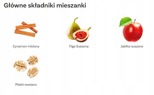 Owsianka Jabłkowa Bez Cukru OneDayMore 1350g set na Arena.pl