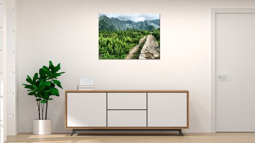 Obraz Na Płótnie 40X30 Kamienista Droga na Arena.pl